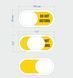 Slider sign Do Not Disturb Welcome Please Personalized Sign, Privacy Sign for Home, Conference or Meeting Rooms, Slider Door sign (Tells Whether room Vacant or Occupied)