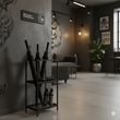 Металлическая информационная табличка &laquo;Место для зонтов&raquo;,  220х70мм 2025-273 фото